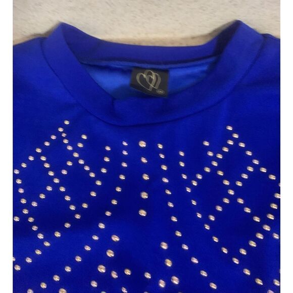 Blue Studded Blouse  - Picture 5 of 7